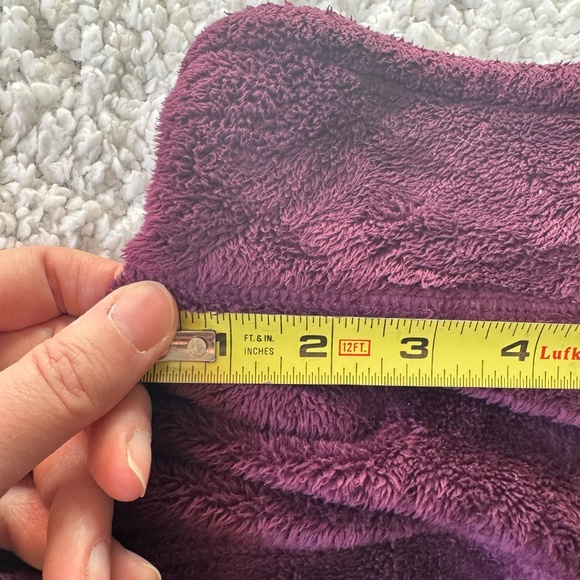 L.L. Bean Women’s Fleece Jacket, Sz.M, Plum Purple, Full Zip Cozy Outdoor EUC - Picture 11 of 16